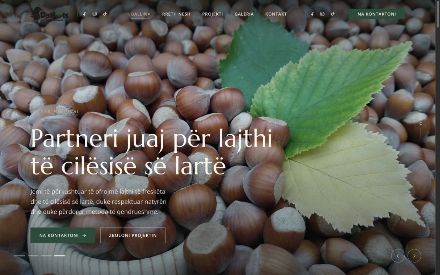 DaNuts — Agriculture project by Treforge